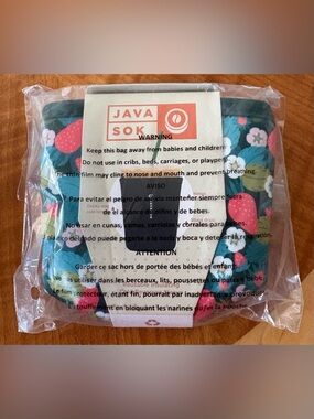 Javasok Floral Insulated Coffee Sleeve